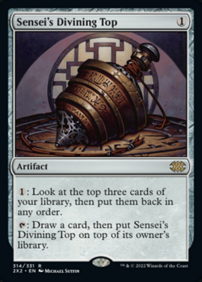 Sensei's Divining Top [Double Masters 2022] | Jomio and Rueliete's Cards and Comics