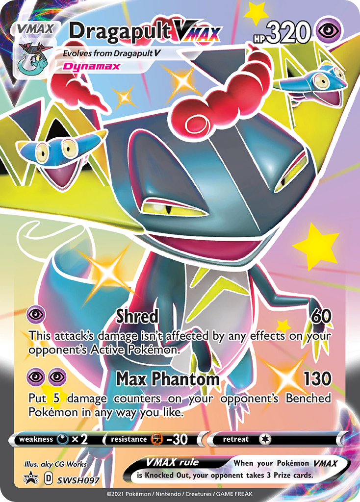 Dragapult VMAX (SWSH097) [Sword & Shield: Black Star Promos] | Jomio and Rueliete's Cards and Comics