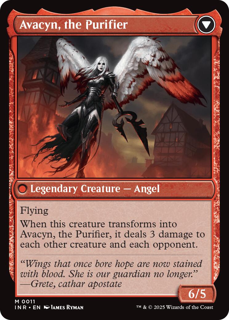 Archangel Avacyn // Avacyn, the Purifier [Innistrad Remastered] | Jomio and Rueliete's Cards and Comics