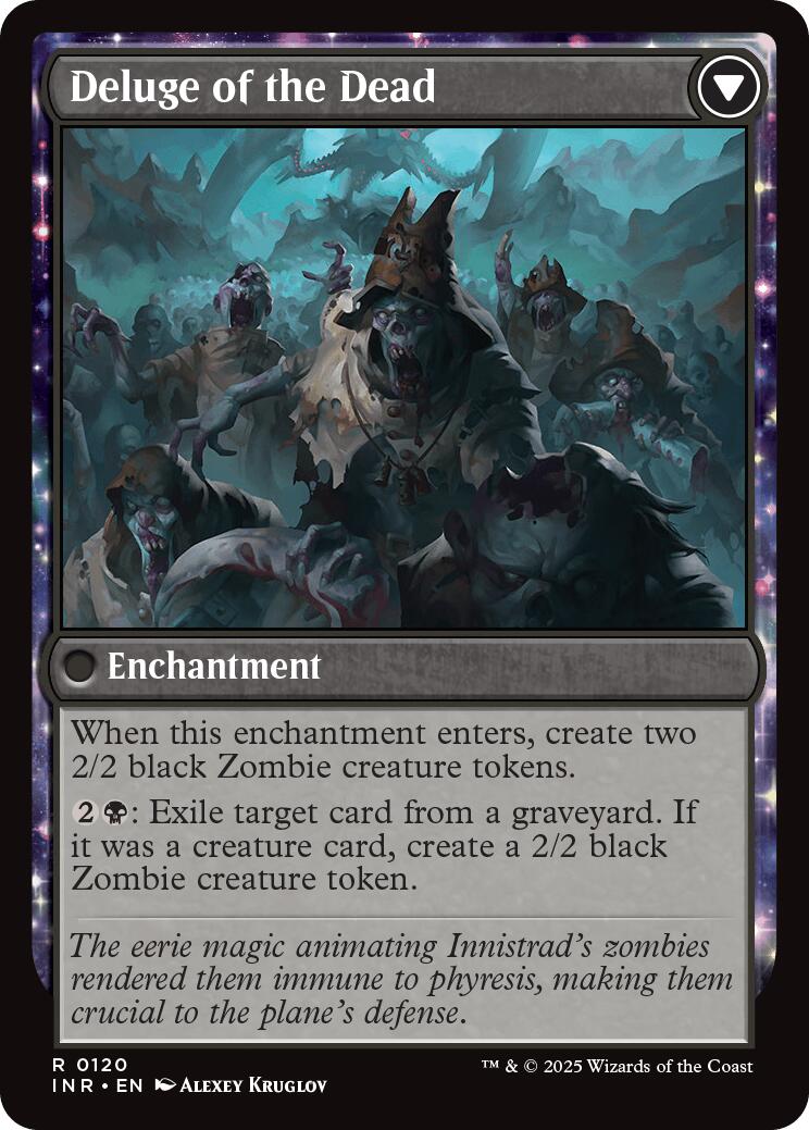 Invasion of Innistrad // Deluge of the Dead [Innistrad Remastered] | Jomio and Rueliete's Cards and Comics