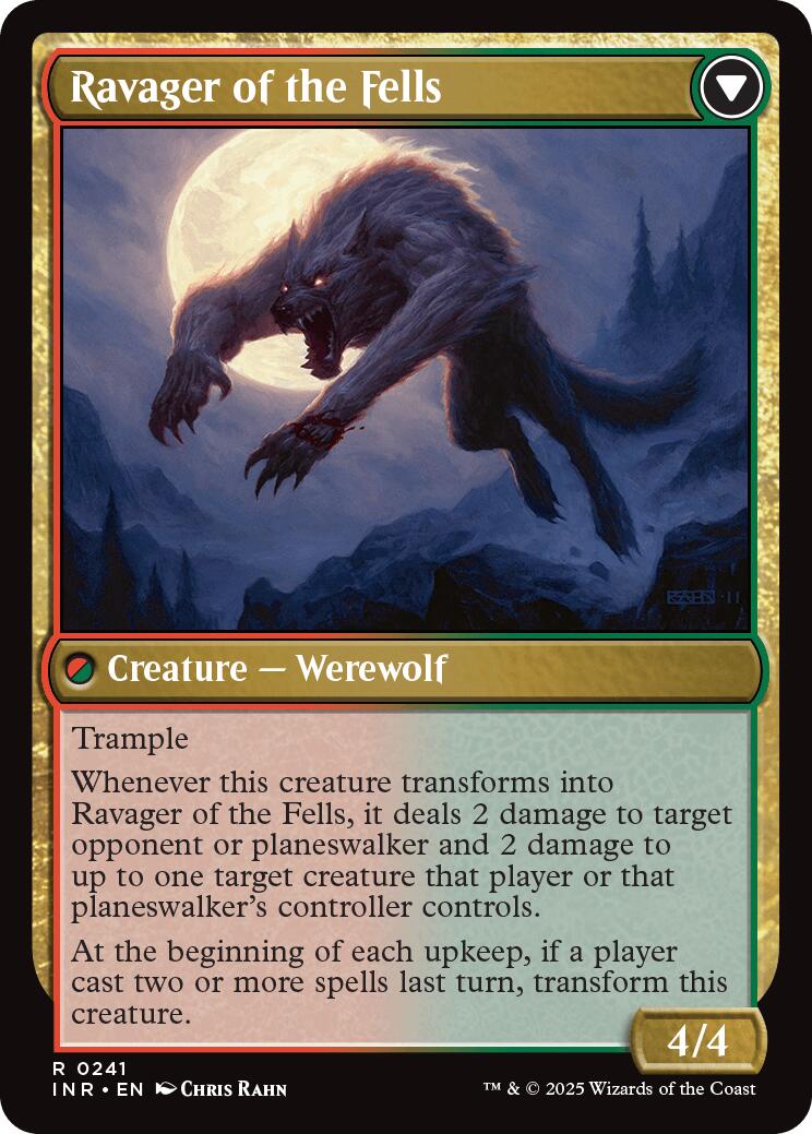 Huntmaster of the Fells // Ravager of the Fells [Innistrad Remastered] | Jomio and Rueliete's Cards and Comics