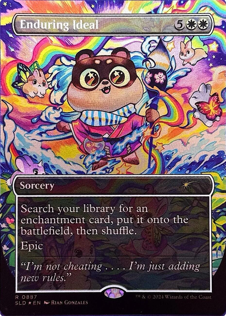Enduring Ideal (Rainbow Foil) [Secret Lair Drop Series] | Jomio and Rueliete's Cards and Comics