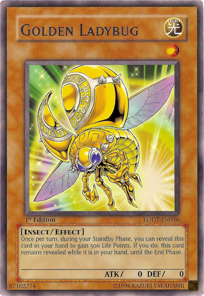 Golden Ladybug [LODT-EN036] Rare | Jomio and Rueliete's Cards and Comics