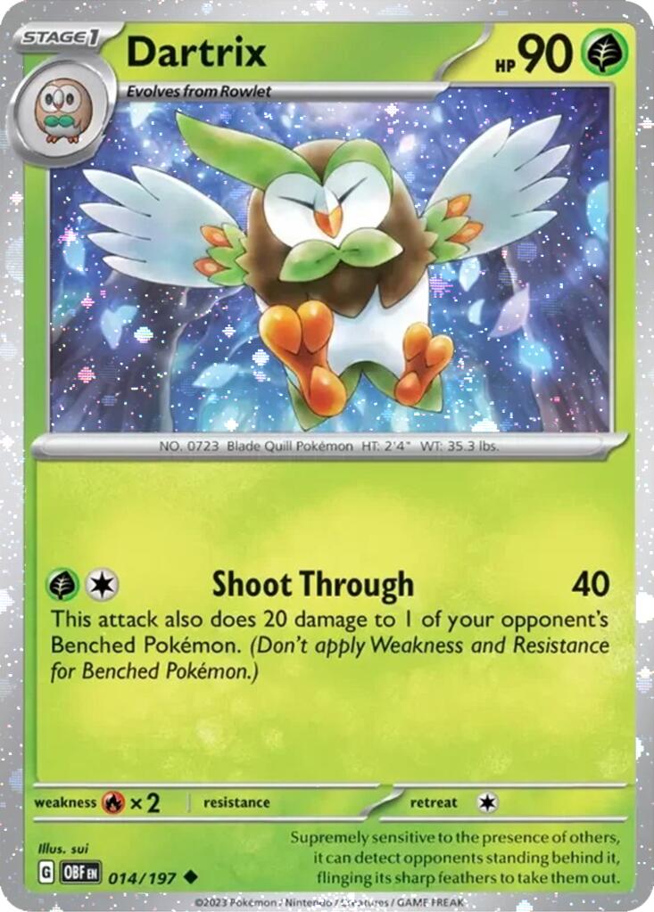 Dartrix (014/197) (Cosmos Holo) [Miscellaneous Cards] | Jomio and Rueliete's Cards and Comics