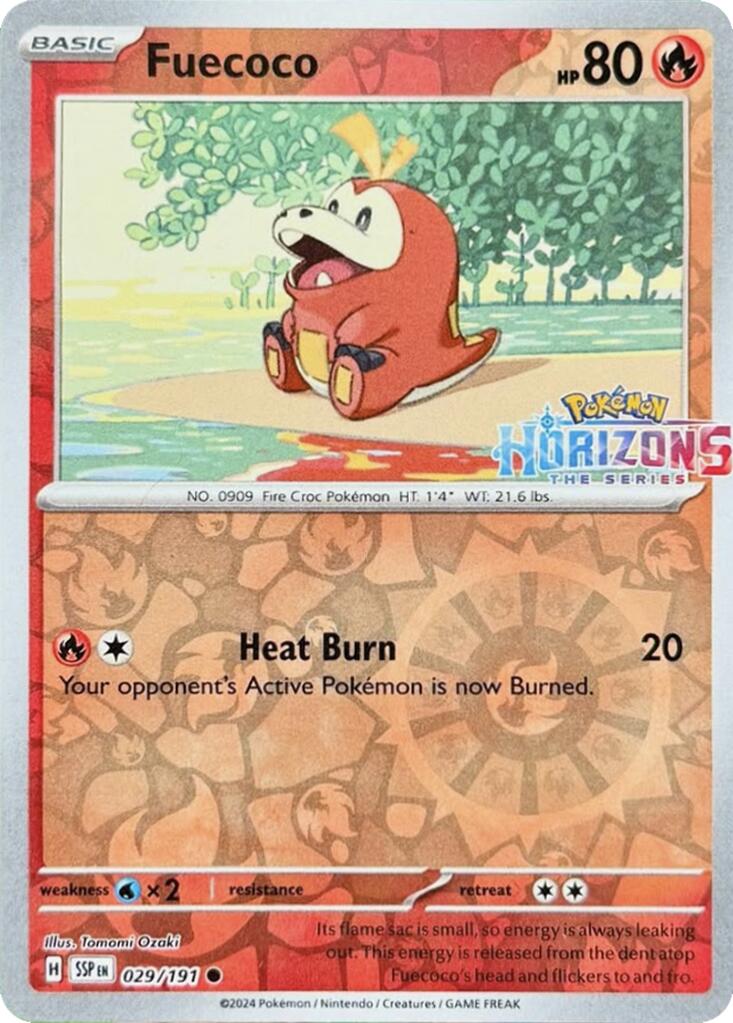 Fuecoco (029/191) [Miscellaneous Cards] | Jomio and Rueliete's Cards and Comics