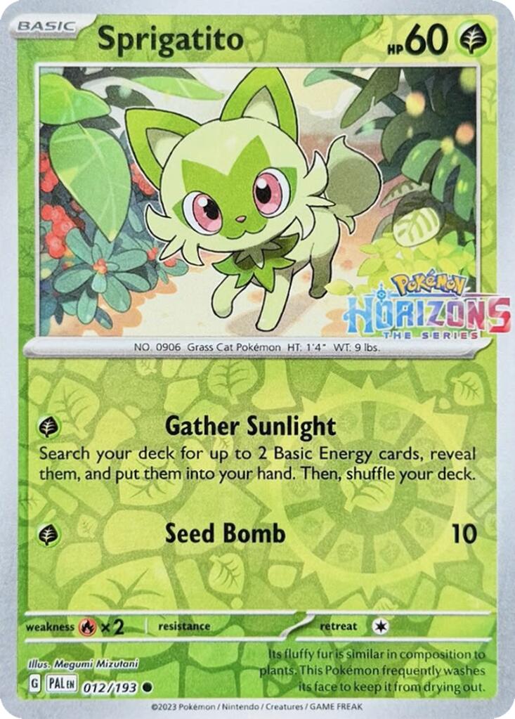 Sprigatito (012/193) [Miscellaneous Cards] | Jomio and Rueliete's Cards and Comics