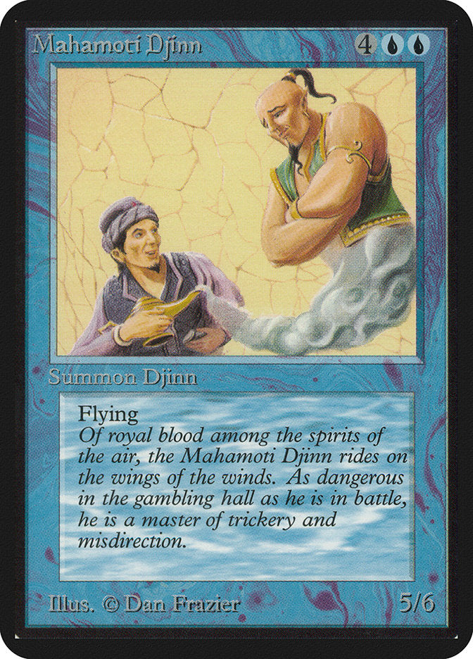 Mahamoti Djinn [Alpha Edition] | Jomio and Rueliete's Cards and Comics