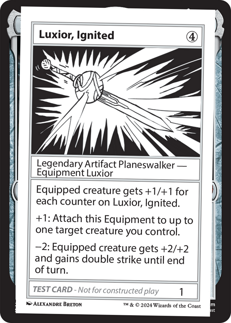 Luxior, Ignited [Mystery Booster 2 Playtest Cards] | Jomio and Rueliete's Cards and Comics