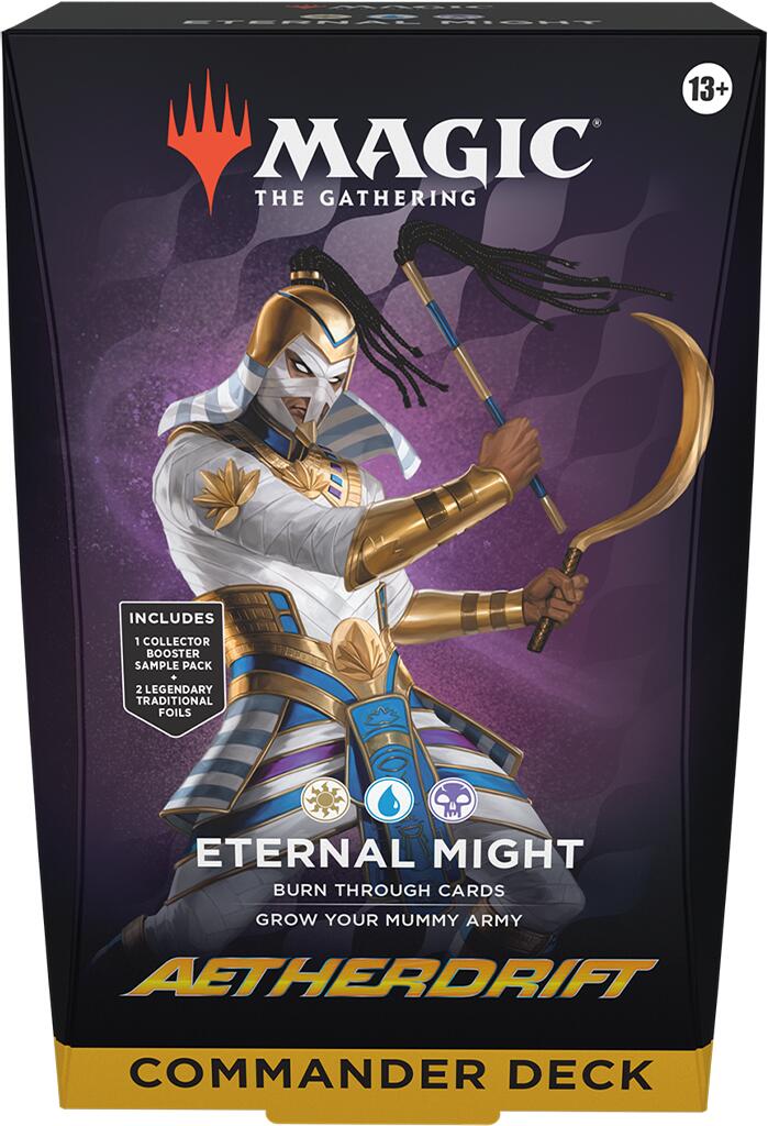 Aetherdrift - Eternal Might Commander Deck | Jomio and Rueliete's Cards and Comics