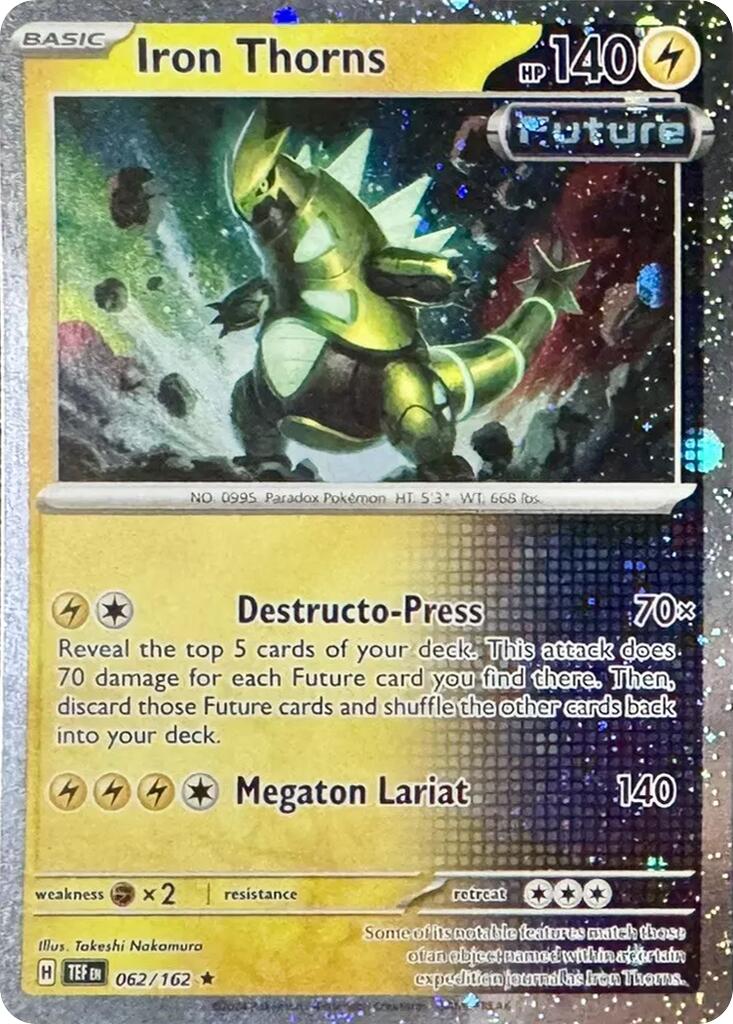 Iron Thorns (062/162) (Cosmos Holo) [Miscellaneous Cards] | Jomio and Rueliete's Cards and Comics