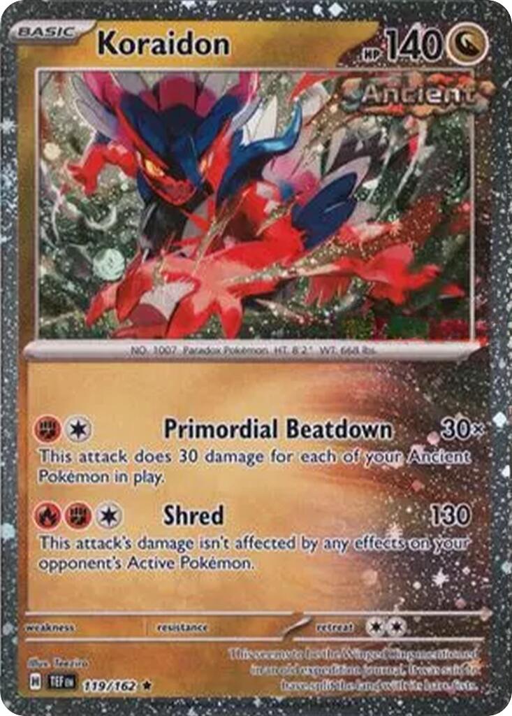 Koraidon (119/162) (Cosmos Holo) [Miscellaneous Cards] | Jomio and Rueliete's Cards and Comics