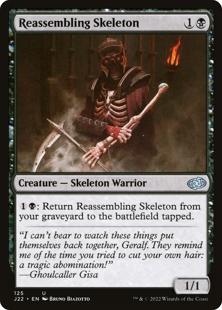 Reassembling Skeleton [Jumpstart 2022] | Jomio and Rueliete's Cards and Comics