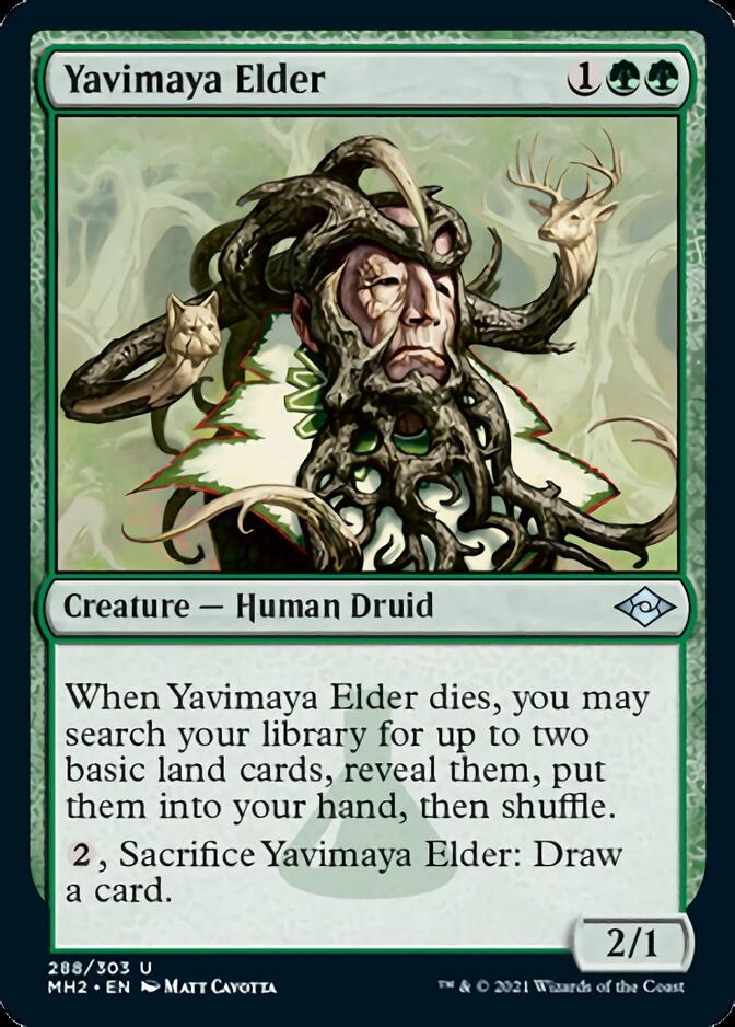 Yavimaya Elder (Foil Etched) [Modern Horizons 2] | Jomio and Rueliete's Cards and Comics