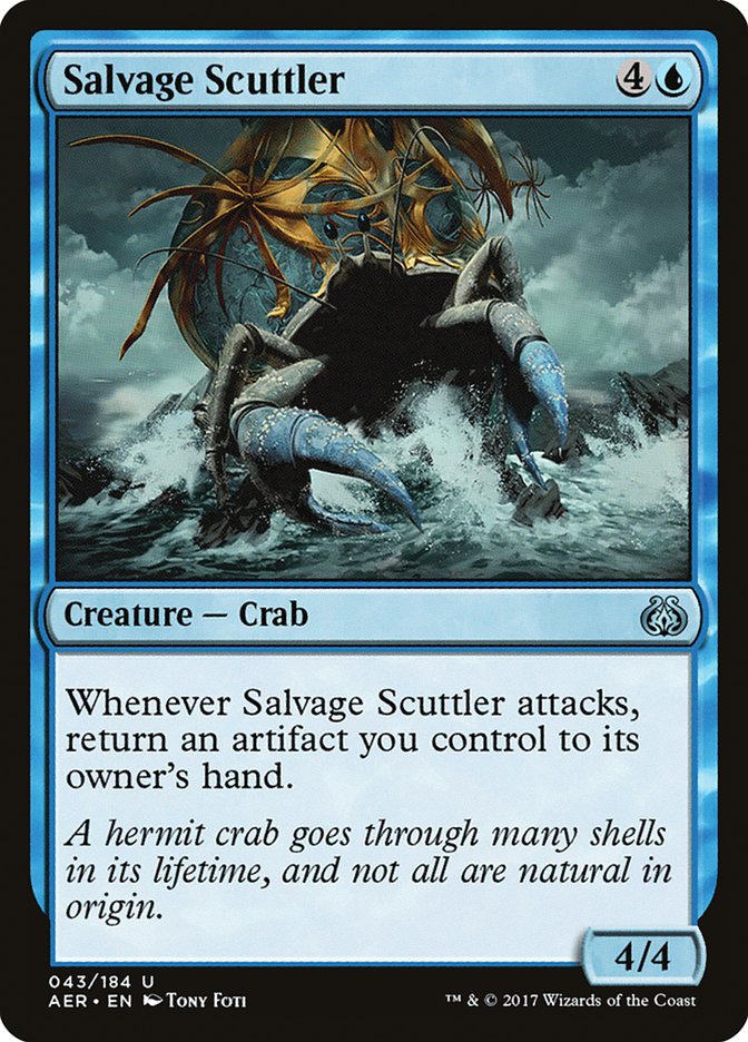 Salvage Scuttler [Aether Revolt] | Jomio and Rueliete's Cards and Comics