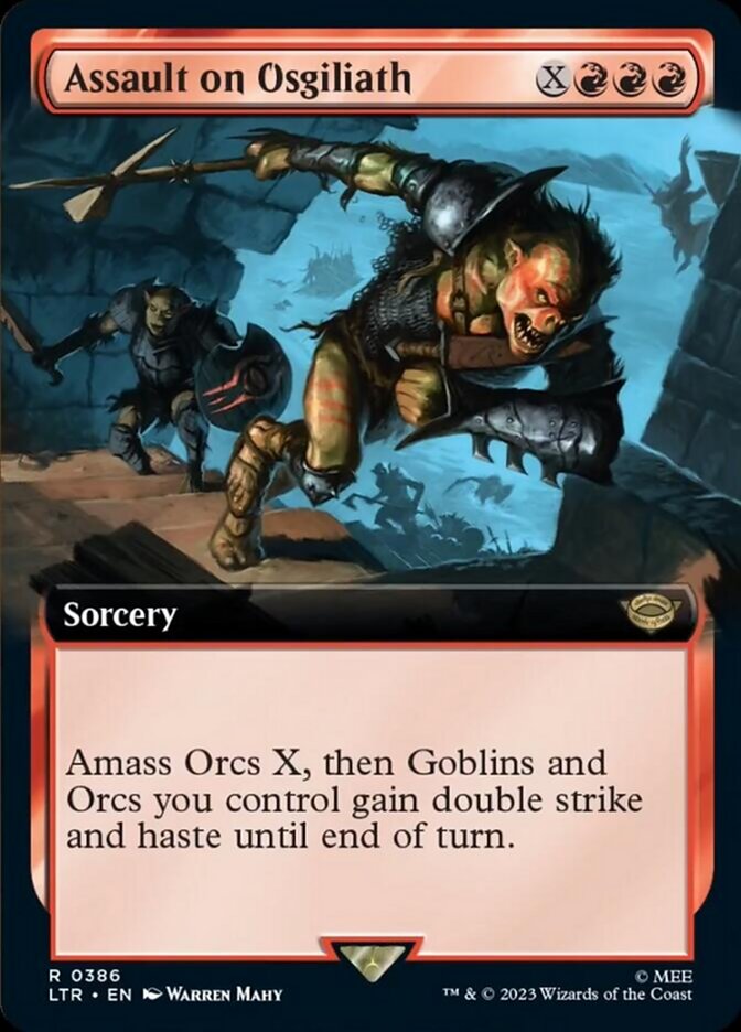 Assault on Osgiliath (Extended Art) [The Lord of the Rings: Tales of Middle-Earth] | Jomio and Rueliete's Cards and Comics