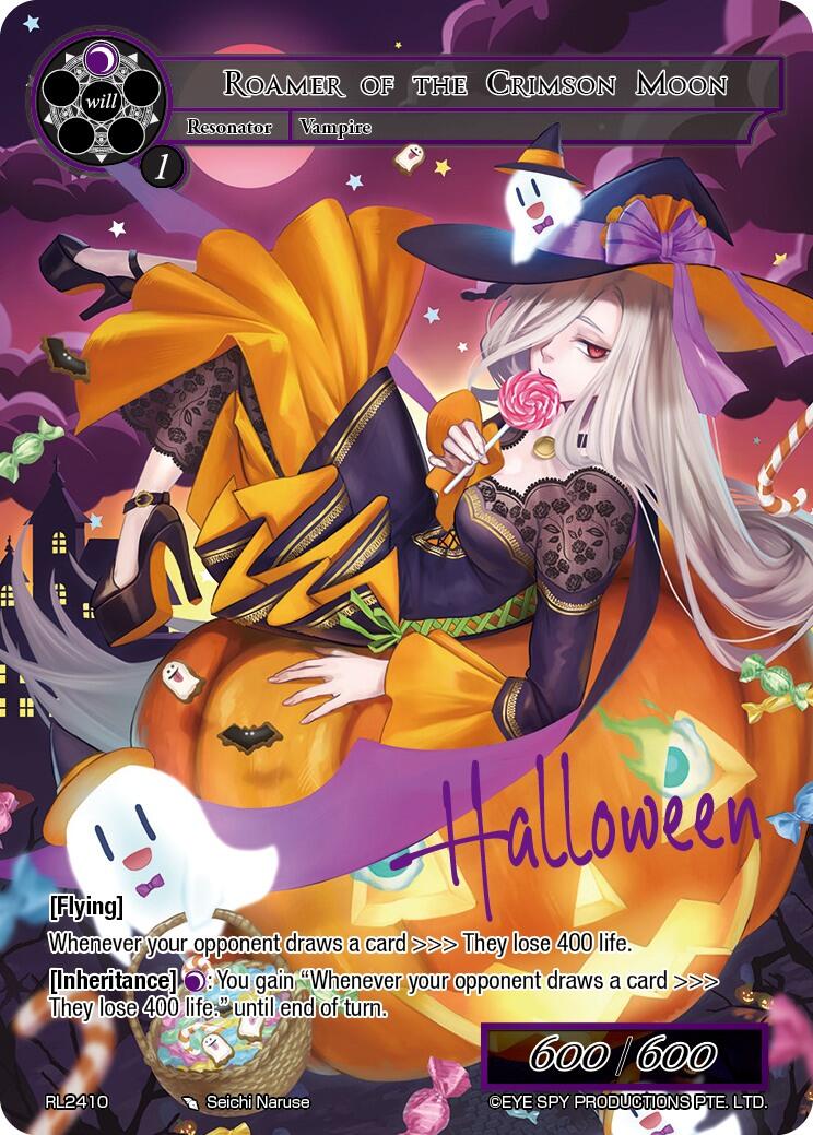 Roamer of the Crimson Moon (Halloween Promo) (RL2410) [Promo Cards] | Jomio and Rueliete's Cards and Comics