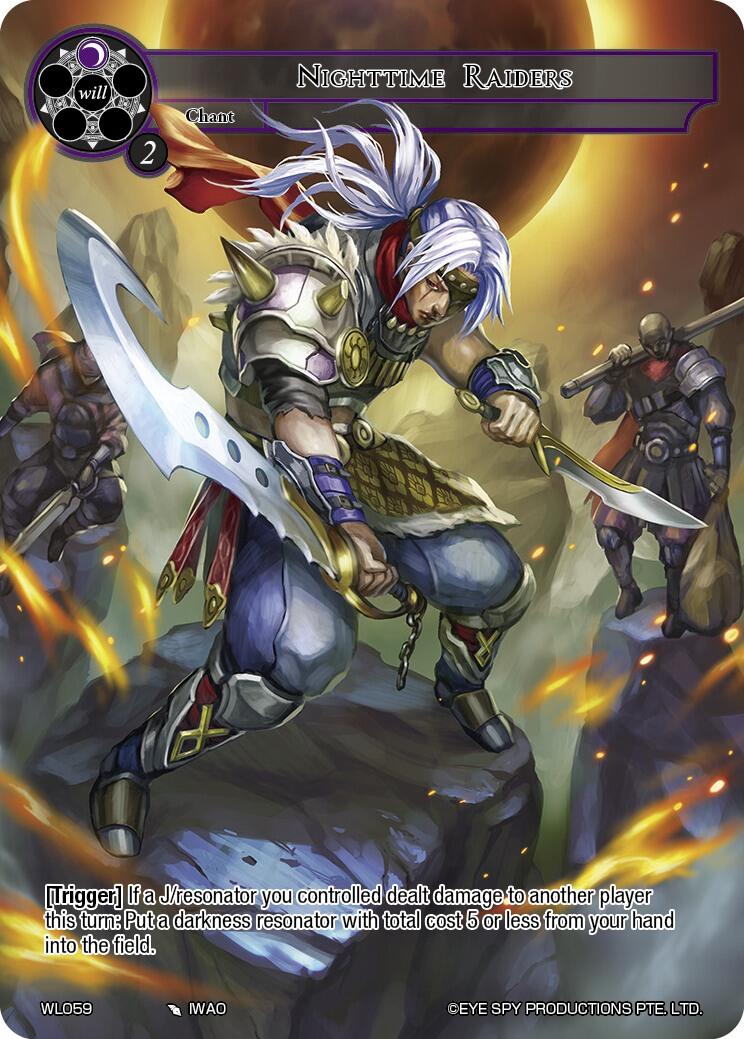 Nighttime Raiders (WL059) [Promo Cards] | Jomio and Rueliete's Cards and Comics