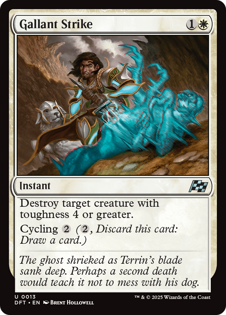 Gallant Strike [Aetherdrift] | Jomio and Rueliete's Cards and Comics