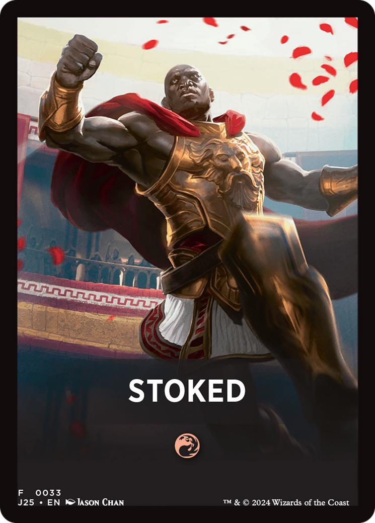 Stoked Theme Card [Foundations Jumpstart Front Cards] | Jomio and Rueliete's Cards and Comics
