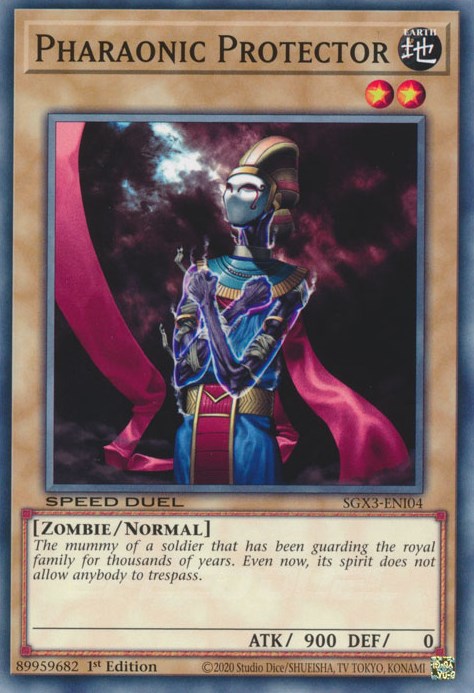 Pharaonic Protector [SGX3-ENI04] Common | Jomio and Rueliete's Cards and Comics