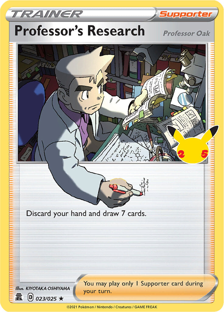 Professor's Research (023/025) [Celebrations: 25th Anniversary] | Jomio and Rueliete's Cards and Comics