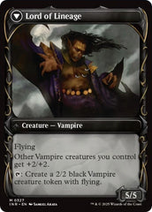 Bloodline Keeper // Lord of Lineage (Showcase) [Innistrad Remastered] | Jomio and Rueliete's Cards and Comics