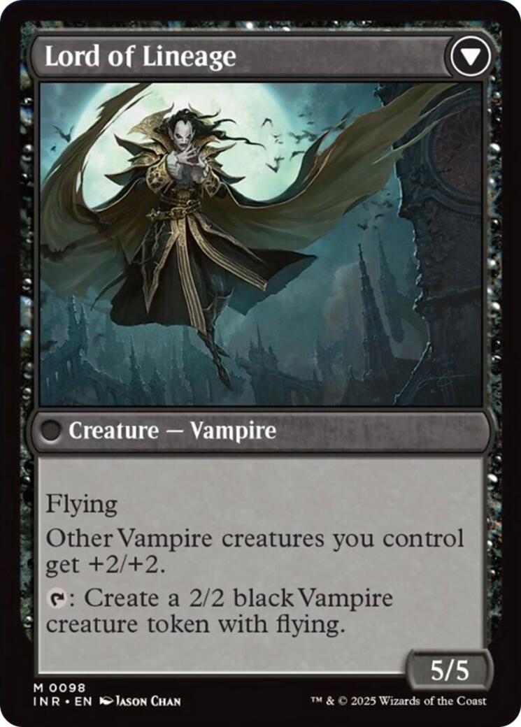 Bloodline Keeper // Lord of Lineage [Innistrad Remastered] | Jomio and Rueliete's Cards and Comics
