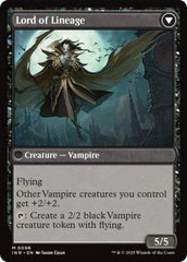 Bloodline Keeper // Lord of Lineage [Innistrad Remastered] | Jomio and Rueliete's Cards and Comics