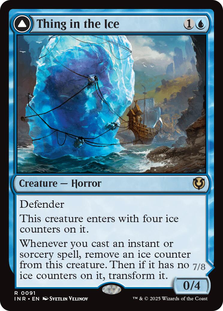 Thing in the Ice // Awoken Horror [Innistrad Remastered] | Jomio and Rueliete's Cards and Comics