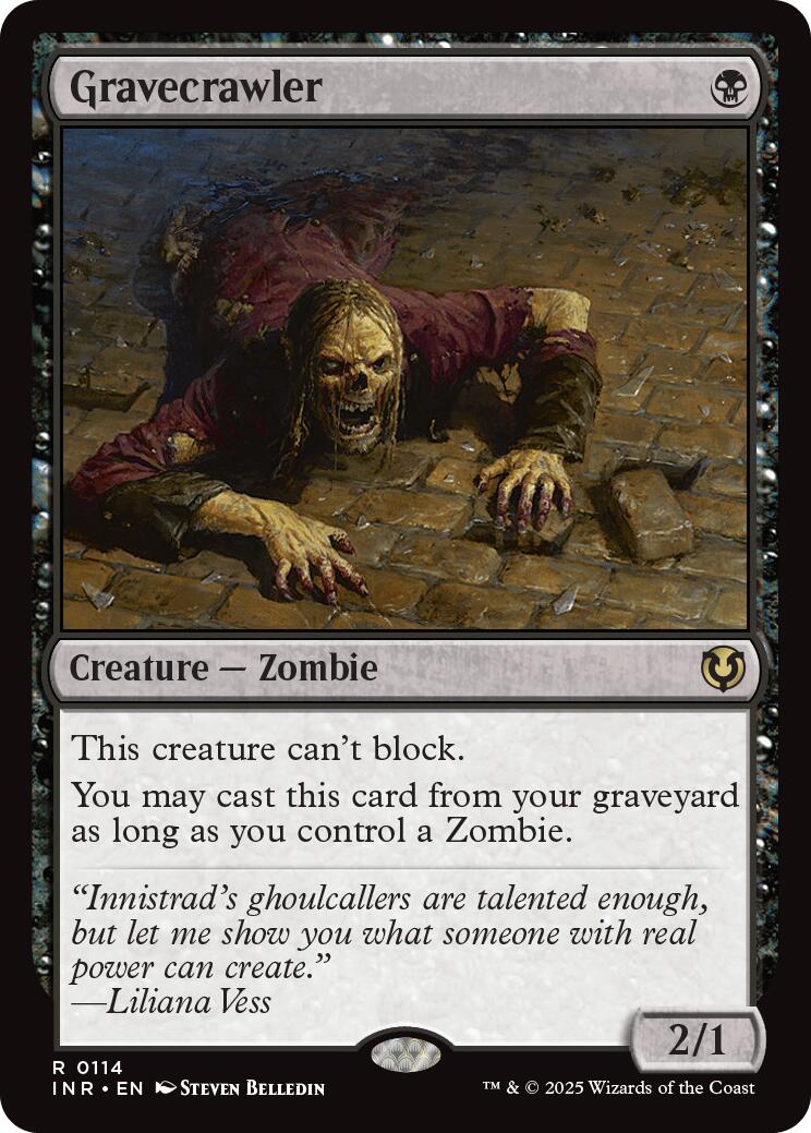 Gravecrawler [Innistrad Remastered] | Jomio and Rueliete's Cards and Comics