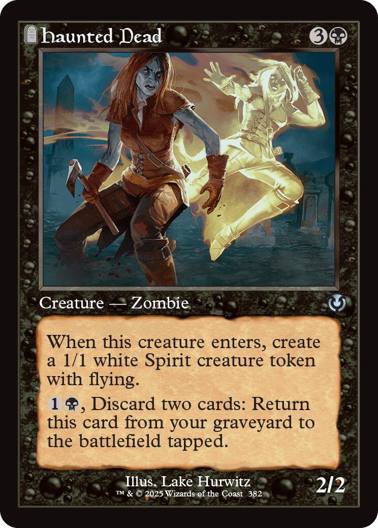 Haunted Dead (Retro Frame) [Innistrad Remastered] | Jomio and Rueliete's Cards and Comics