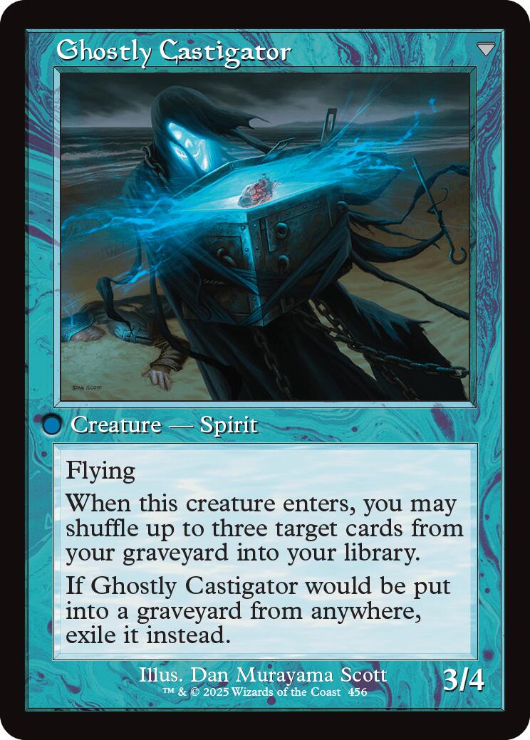Covetous Castaway // Ghostly Castigator (Retro Frame) [Innistrad Remastered] | Jomio and Rueliete's Cards and Comics