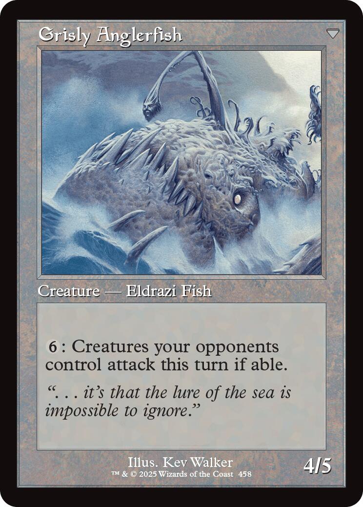 Grizzled Angler // Grisly Anglerfish (Retro Frame) [Innistrad Remastered] | Jomio and Rueliete's Cards and Comics