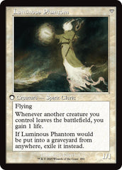 Lunarch Veteran // Luminous Phantom (Retro Frame) [Innistrad Remastered] | Jomio and Rueliete's Cards and Comics