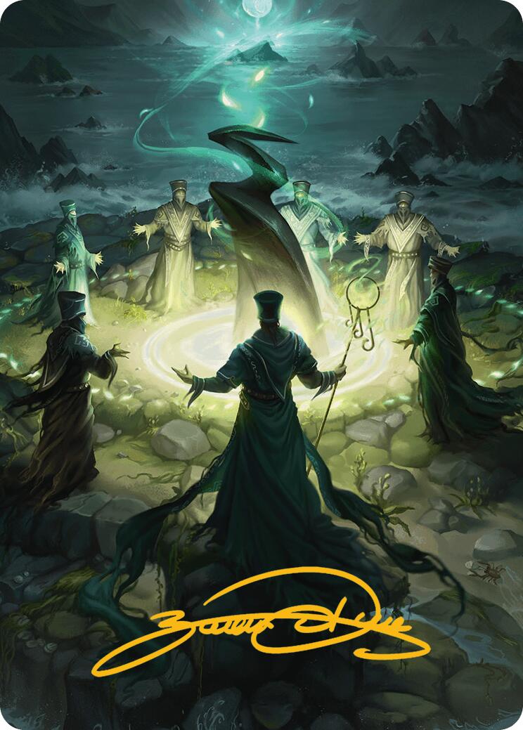 Cryptolith Rite Art Card (Gold-Stamped Signature) [Innistrad Remastered Art Series] | Jomio and Rueliete's Cards and Comics