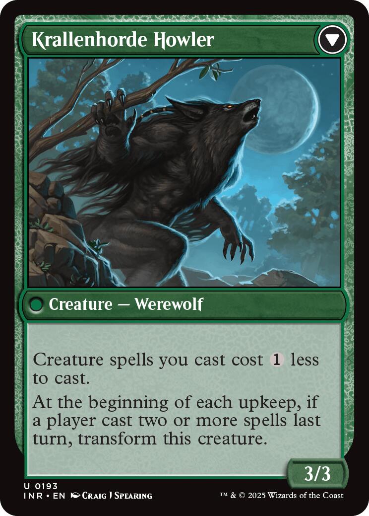Duskwatch Recruiter // Krallenhorde Howler [Innistrad Remastered] | Jomio and Rueliete's Cards and Comics