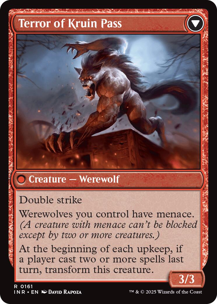 Kruin Outlaw // Terror of Kruin Pass [Innistrad Remastered] | Jomio and Rueliete's Cards and Comics