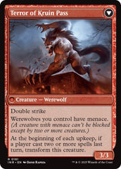 Kruin Outlaw // Terror of Kruin Pass [Innistrad Remastered] | Jomio and Rueliete's Cards and Comics