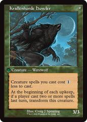 Duskwatch Recruiter // Krallenhorde Howler (Retro Frame) [Innistrad Remastered] | Jomio and Rueliete's Cards and Comics