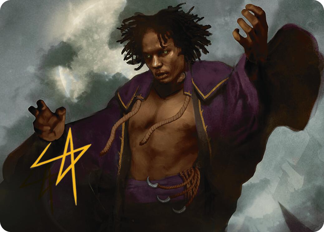Bloodline Keeper Art Card (Gold-Stamped Signature) [Innistrad Remastered Art Series] | Jomio and Rueliete's Cards and Comics