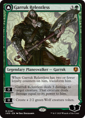 Garruk Relentless // Garruk, the Veil-Cursed [Innistrad Remastered] | Jomio and Rueliete's Cards and Comics