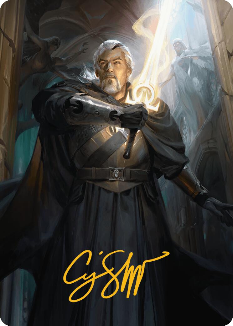 Odric, Lunarch Marshal Art Card (Gold-Stamped Signature) [Innistrad Remastered Art Series] | Jomio and Rueliete's Cards and Comics