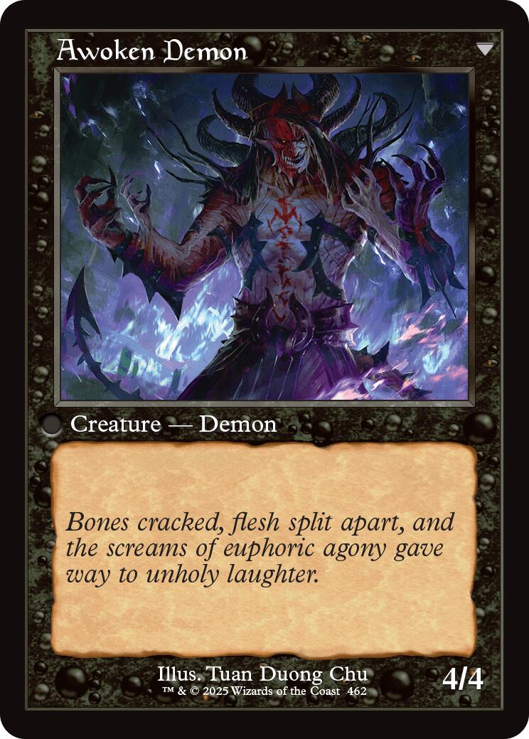 Ecstatic Awakener // Awoken Demon (Retro Frame) [Innistrad Remastered] | Jomio and Rueliete's Cards and Comics