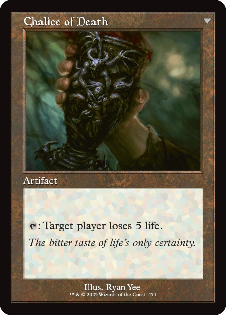 Chalice of Life // Chalice of Death (Retro Frame) [Innistrad Remastered] | Jomio and Rueliete's Cards and Comics