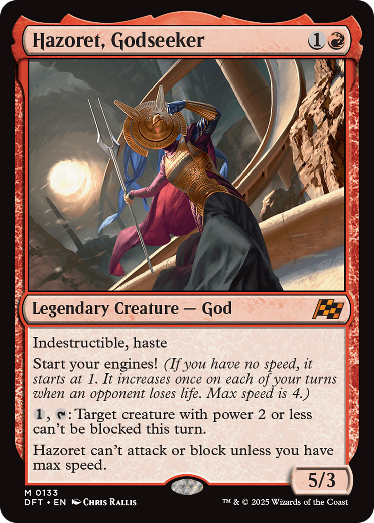 Hazoret, Godseeker [Aetherdrift] | Jomio and Rueliete's Cards and Comics
