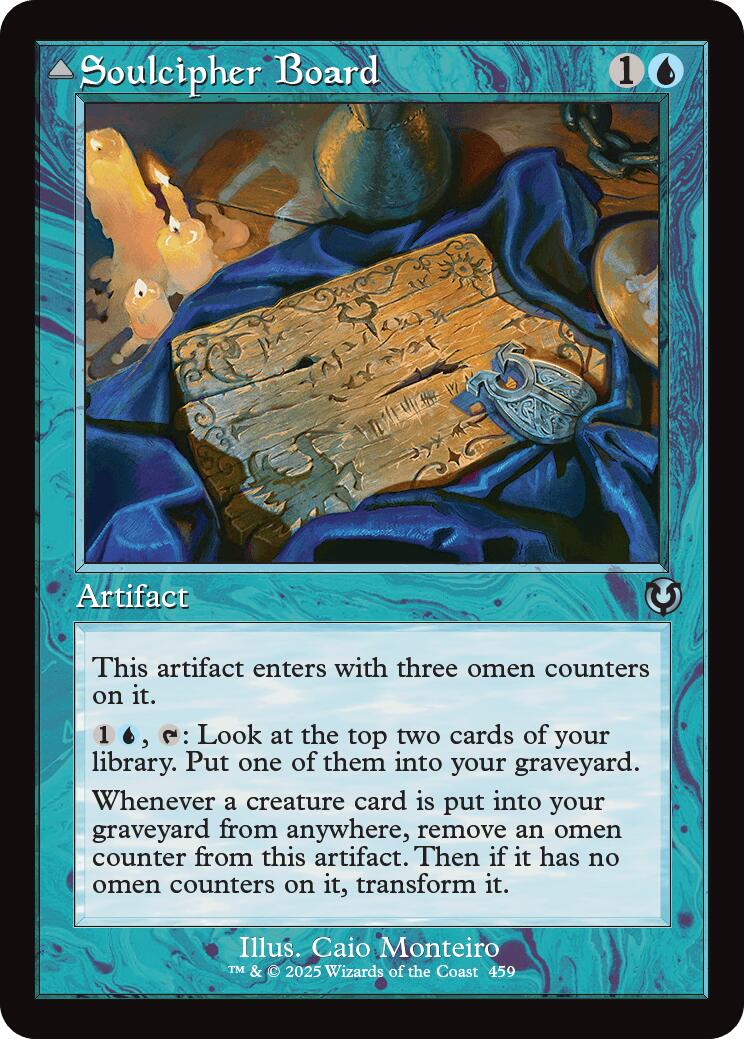 Soulcipher Board // Cipherbound Spirit (Retro Frame) [Innistrad Remastered] | Jomio and Rueliete's Cards and Comics