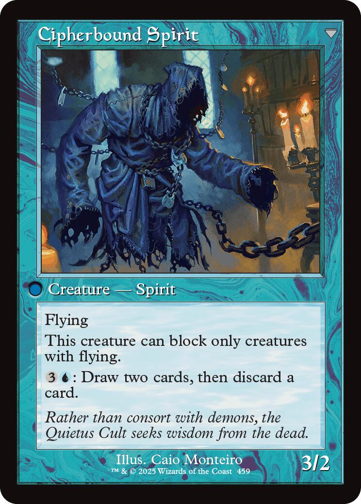 Soulcipher Board // Cipherbound Spirit (Retro Frame) [Innistrad Remastered] | Jomio and Rueliete's Cards and Comics