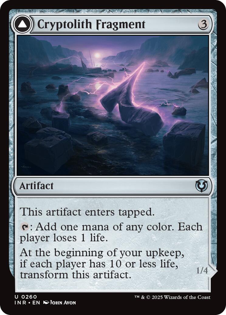 Cryptolith Fragment // Aurora of Emrakul [Innistrad Remastered] | Jomio and Rueliete's Cards and Comics
