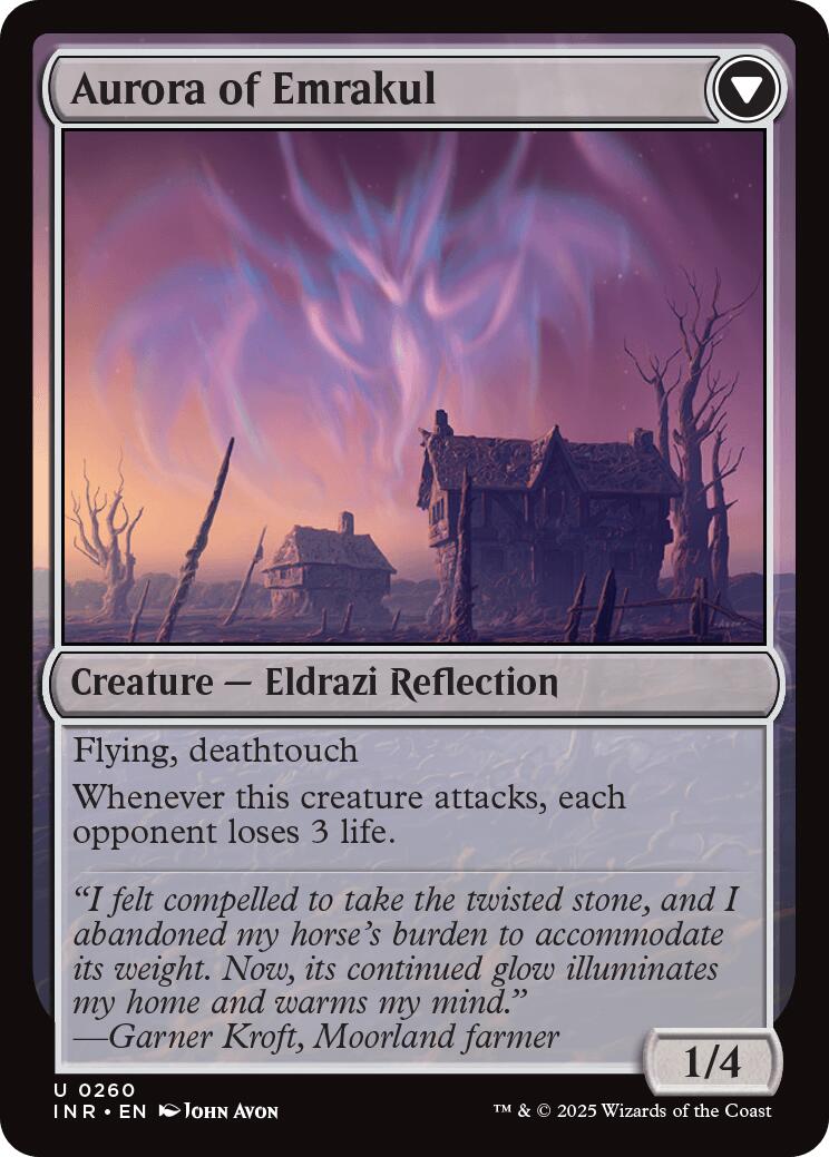Cryptolith Fragment // Aurora of Emrakul [Innistrad Remastered] | Jomio and Rueliete's Cards and Comics