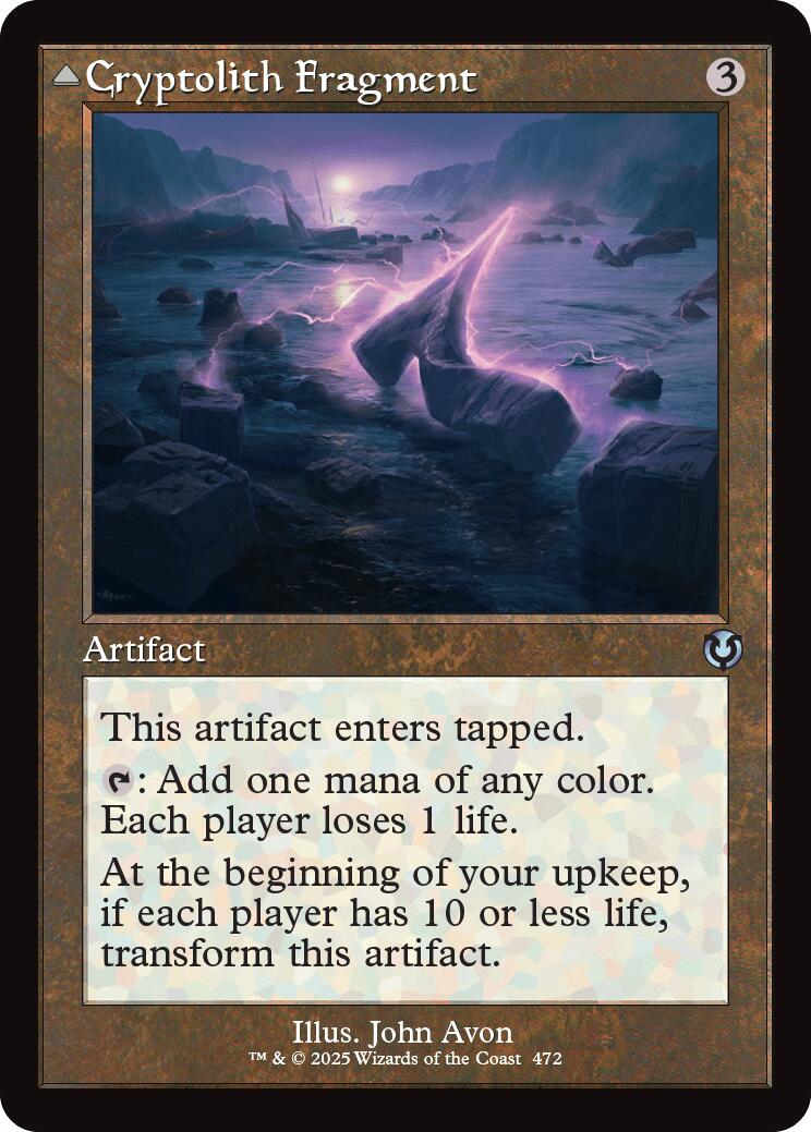 Cryptolith Fragment // Aurora of Emrakul (Retro Frame) [Innistrad Remastered] | Jomio and Rueliete's Cards and Comics